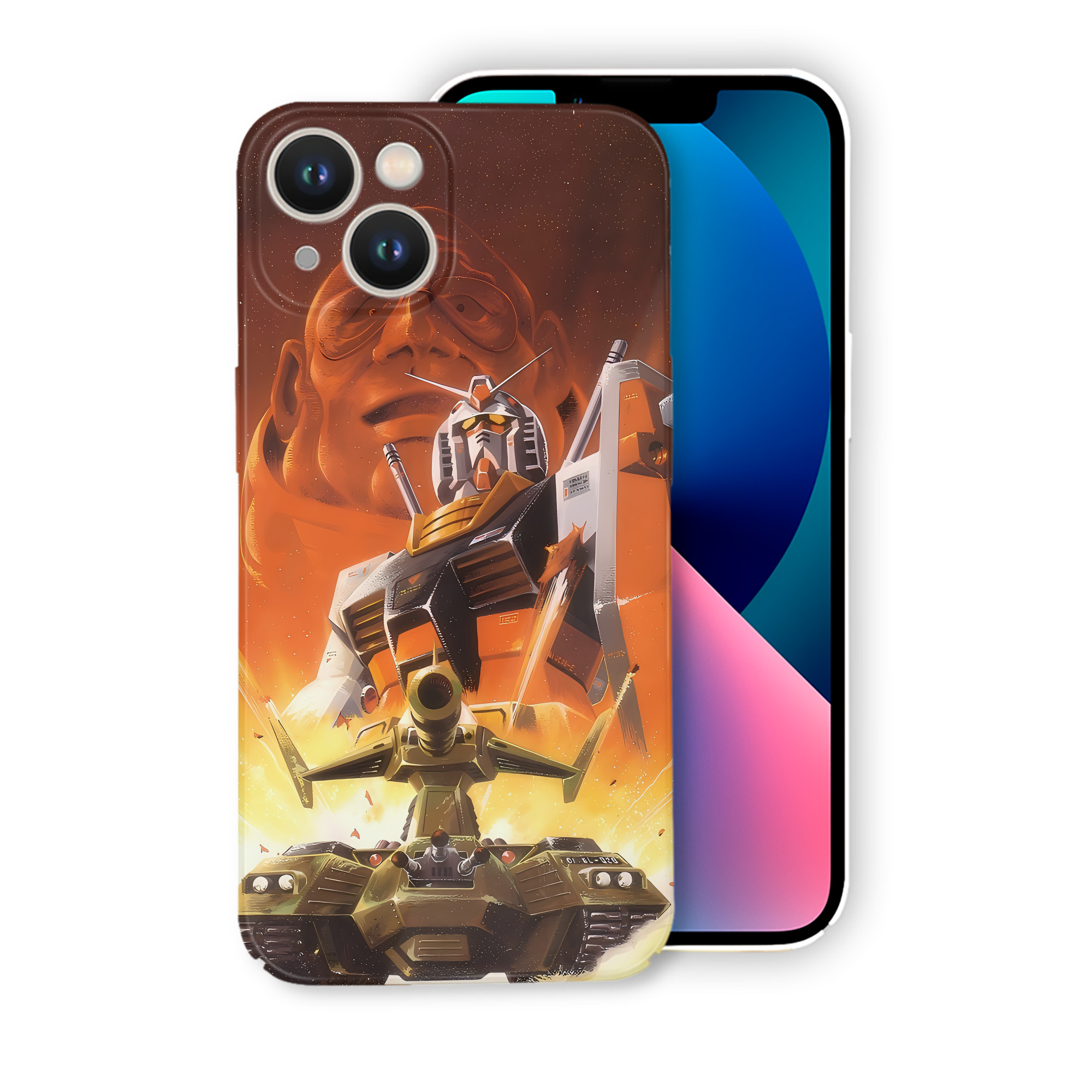 （画像用） 機動戦士ガンダム Mobile Suit Gundam 【iPhone 14シリーズ対応】ハードケース